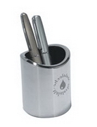 Deluxe Chrome Pen Holder , Executive and Office Gifts