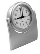 Round Swivel Desk Clock , Executive and Office Gifts