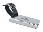 Chrome Metal Tag , Executive and Office Gifts