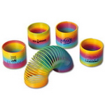 Rainbow Slinky Spring , Novelties