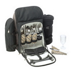 4 Setting Picnic Backpack , Car Promotion Gear