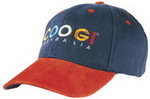 Cotton Cap with Suede Peak , Baseball Caps, Headwear