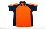 Hi Vis Polo with Navy Contrast , Hi Visibility WorkGear